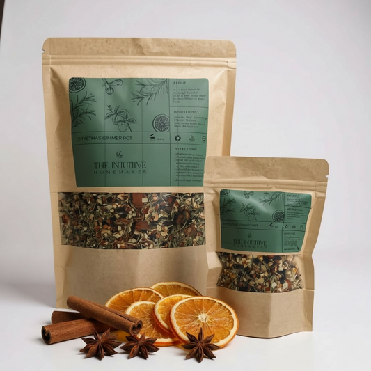 Single-Use Christmas Simmer Pot Natural Home Fragrance